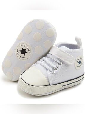 🪩3 for $15🪩 High-Top Canvas Baby Sneakers